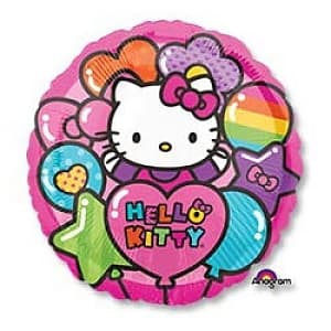 А 18" Hello Kitty радуга S50