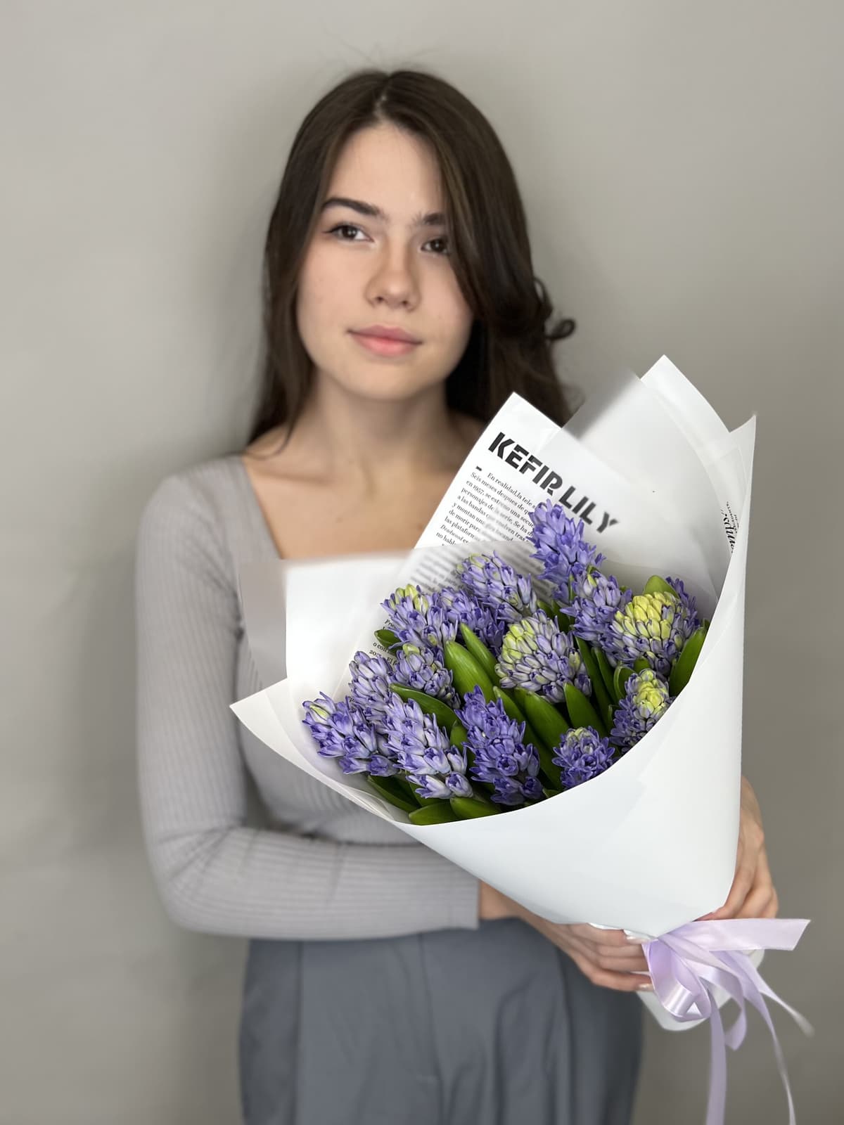 Букет из гиацинтов "Minos" L Менделеева