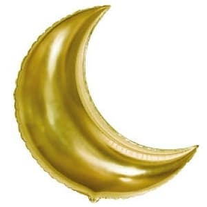 Ф Б/РИС 36" МЕСЯЦ Металлик Gold/FM Ф Б/РИС 36" МЕСЯЦ Металлик Gold/FM