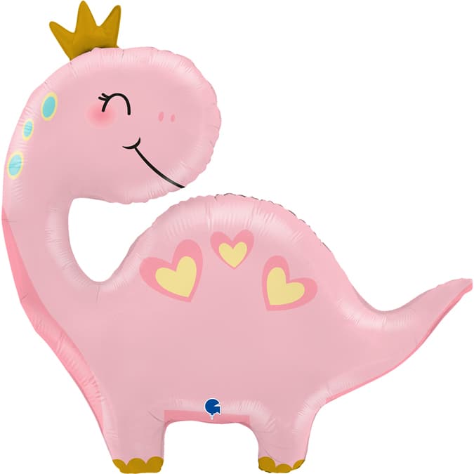 G 44 / 112 см Розовый динозавр / Pink Dino