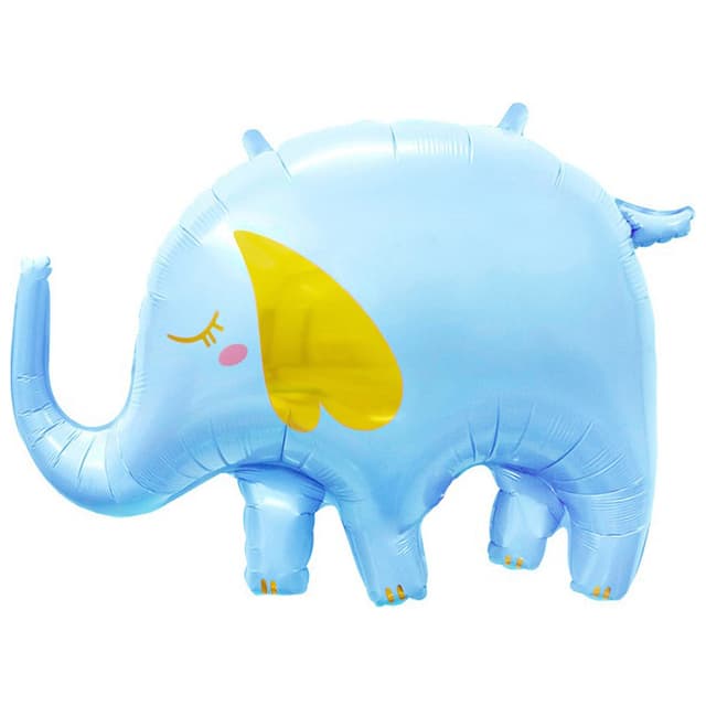 К 33 / 83 см Слоник голубой / Elephant Blue К 33 / 83 см Слоник голубой / Elephant Blue