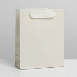Пакет ламинированный «Молочный», XS 12 × 15 × 5,5 см