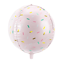 ПД 3D СФЕРА 16"/ 40 см Конфетти Light Pink
