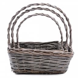 Плетеная корзина "Ива" M D30*26H11 см