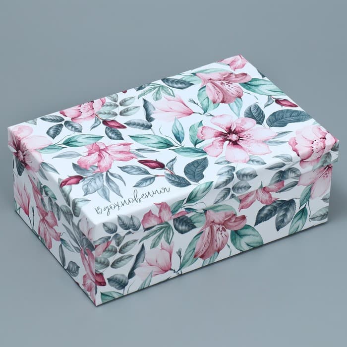 Подарочная коробка «Цветочный сад», 22 x 14 x 8.5 см