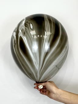 Шар 12"30см Черный,агат