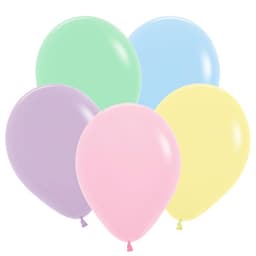 Шар пастель матовый макарунс ассорти 5"/12 см