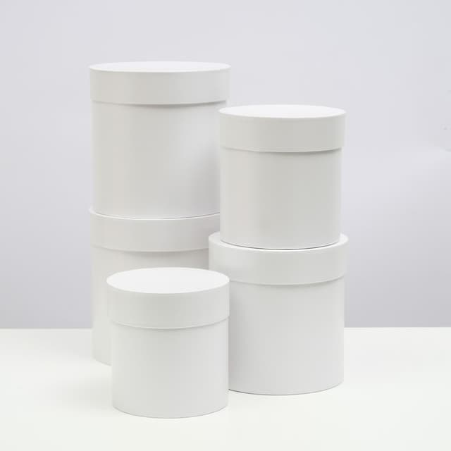 Шляпная коробка "Белизна" 13,5 × 13,5 × 13,5 см Шляпная коробка "Белизна" 13,5 × 13,5 × 13,5 см