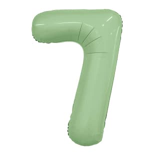 Цифры 100 см олива Slim 7 Цифры 100 см олива Slim 7