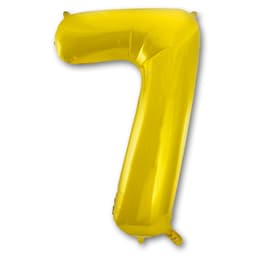 Цифры 40 см золото 7