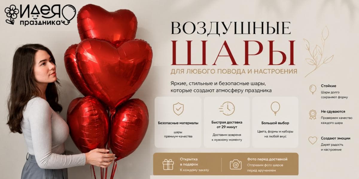 Воздушные шары null Воздушные шары