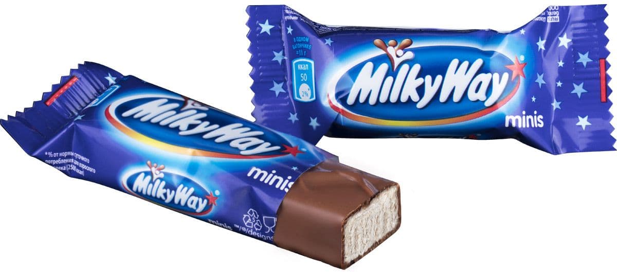 Батончик Милки Вэй Minis 11г