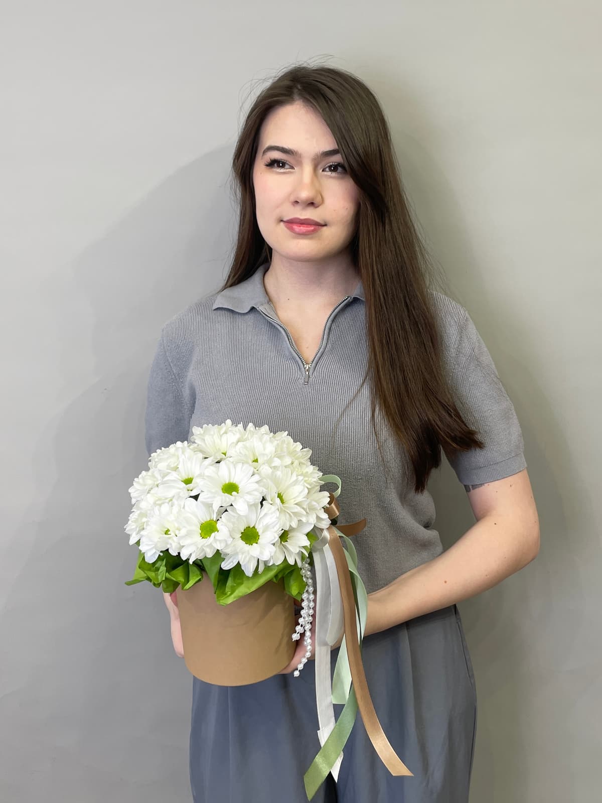 Композиция в коробке "Бакарди"