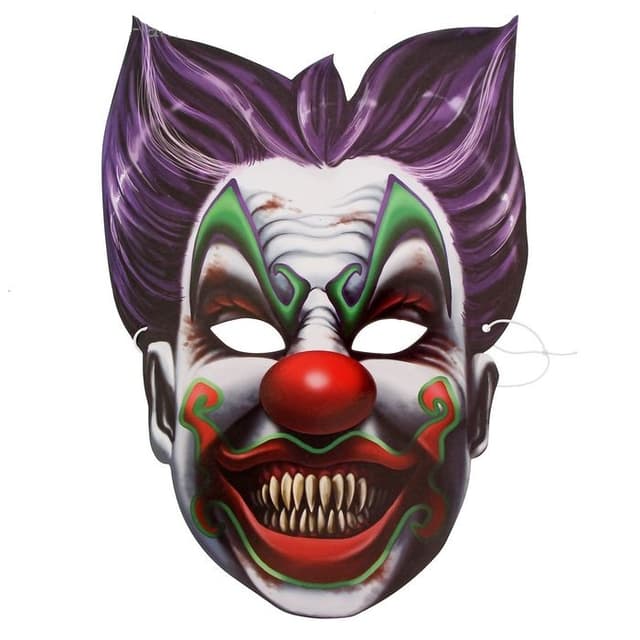 Маска карнавальная "Клоун" Маска карнавальная "Клоун"
