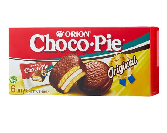 Печенье Choco-pie (чокопай) 6 шт Печенье Choco-pie (чокопай) 6 шт