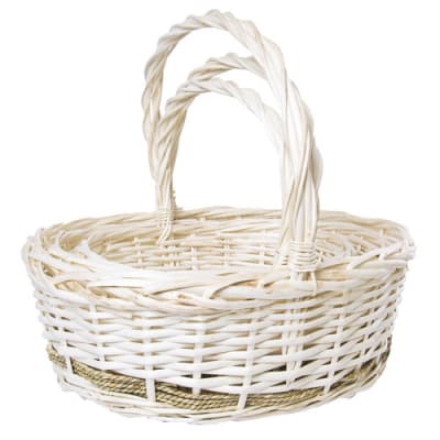 Плетеная корзина "Ива" Круг S D32*23*Н11см. Плетеная корзина "Ива" Круг S D32*23*Н11см.