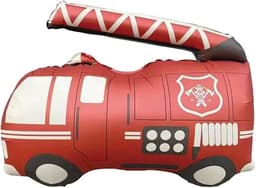 Шар (26''/66 см) Фигура, Пожарная машина, Красный, Сатин