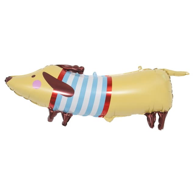 Шар (35"/89см) Фигура, Таксик в свитере Шар (35"/89см) Фигура, Таксик в свитере