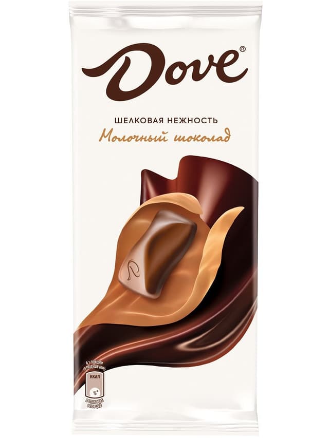 Шоколад молочный Dove, 90г Шоколад молочный Dove, 90г