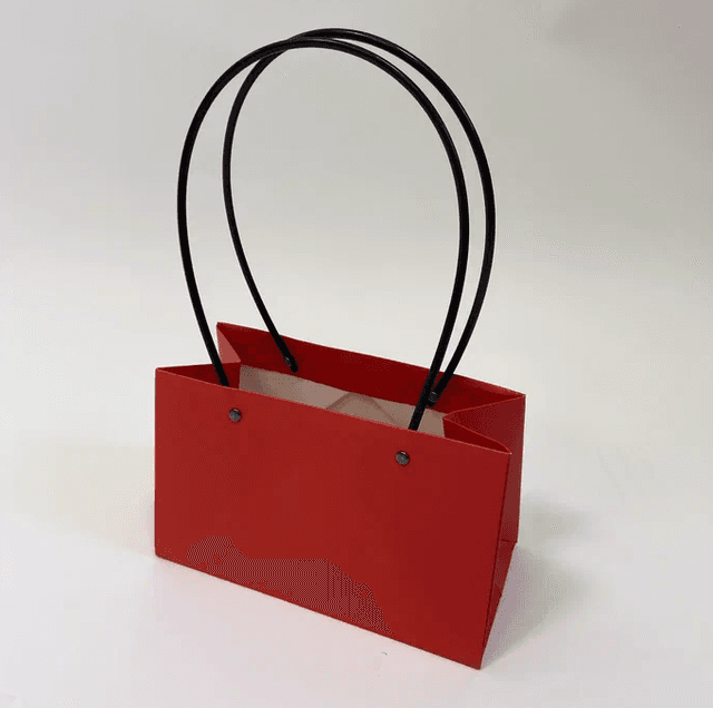 Сумка картонная S (красная) Сумка картонная S (красная)