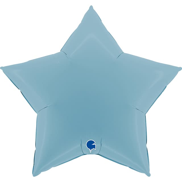 Звезды макарунс нежно-голубые 90 см Звезды макарунс нежно-голубые 90 см